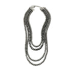 Women's Isac 32" Long Handmade Navajo Bead Necklace