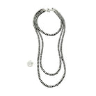 Women's Isac 34" Extra-Long Handmade Navajo Bead Necklace
