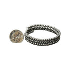 Women's Isac 4mm Polish Navajo Bead Wrap Bracelet