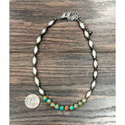 Women's Isac Handmade 15" Elongated Navajo Gemstone Necklace 739661
