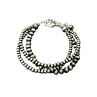 Women's Isac Handmade Navajo Bead Adjustable Bracelet