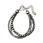 Women's Isac Handmade Polish Navajo Bead Adjustable Bracelet