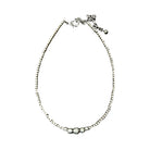 Women's Isac Handmade Silver Navajo Bead Necklace 738053 - Crazy House Western Wear