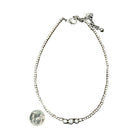 Women's Isac Handmade Silver Navajo Bead Necklace 738053 - Crazy House Western Wear