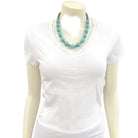 Women's Isac Handmade Synthetic Turquoise Necklace