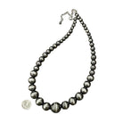 Women's Isac Handmade Very-big Graduated Polish Navajo Necklace