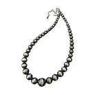 Women's Isac Handmade Very-big Graduated Polish Navajo Necklace