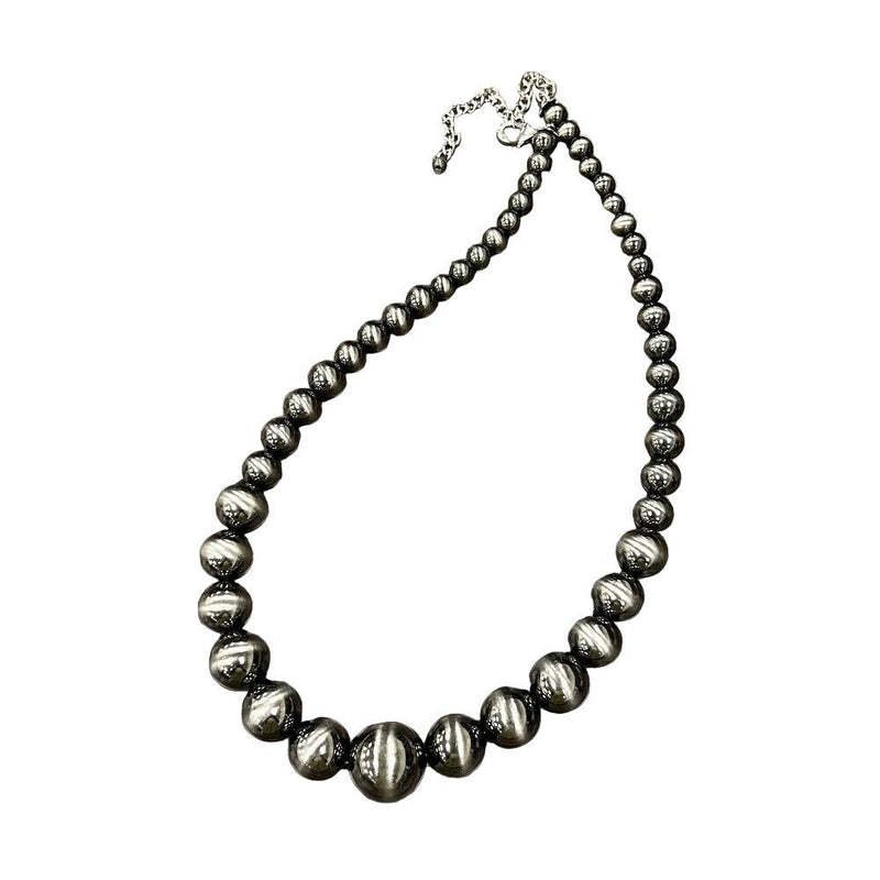 Women's Isac Handmade Very-big Graduated Polish Navajo Necklace