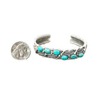 Women's Isac Turquoise "C" Cuff Bracelet
