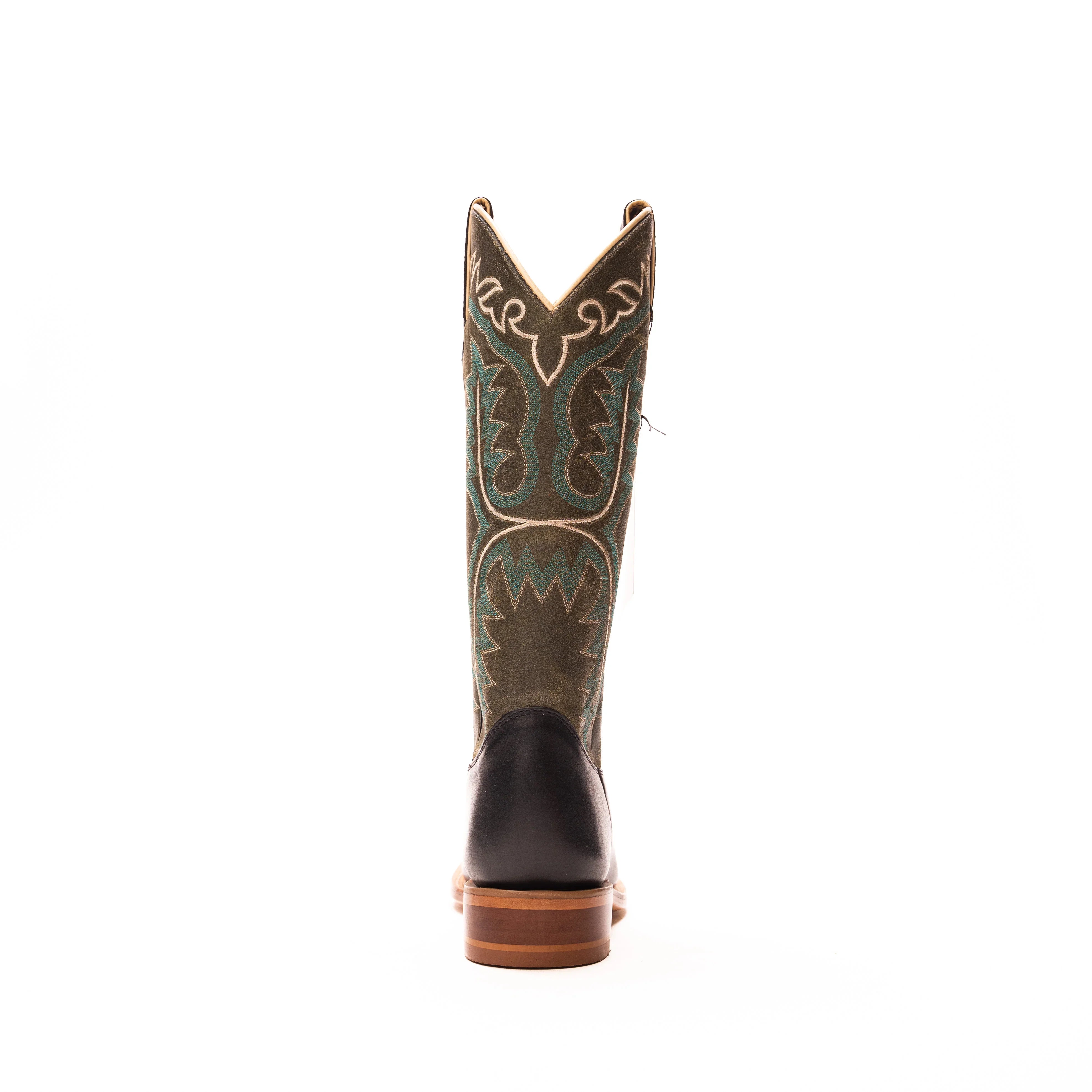 Women's Justin Stella Black Square Toe Boots CJ2620 – Crazy House