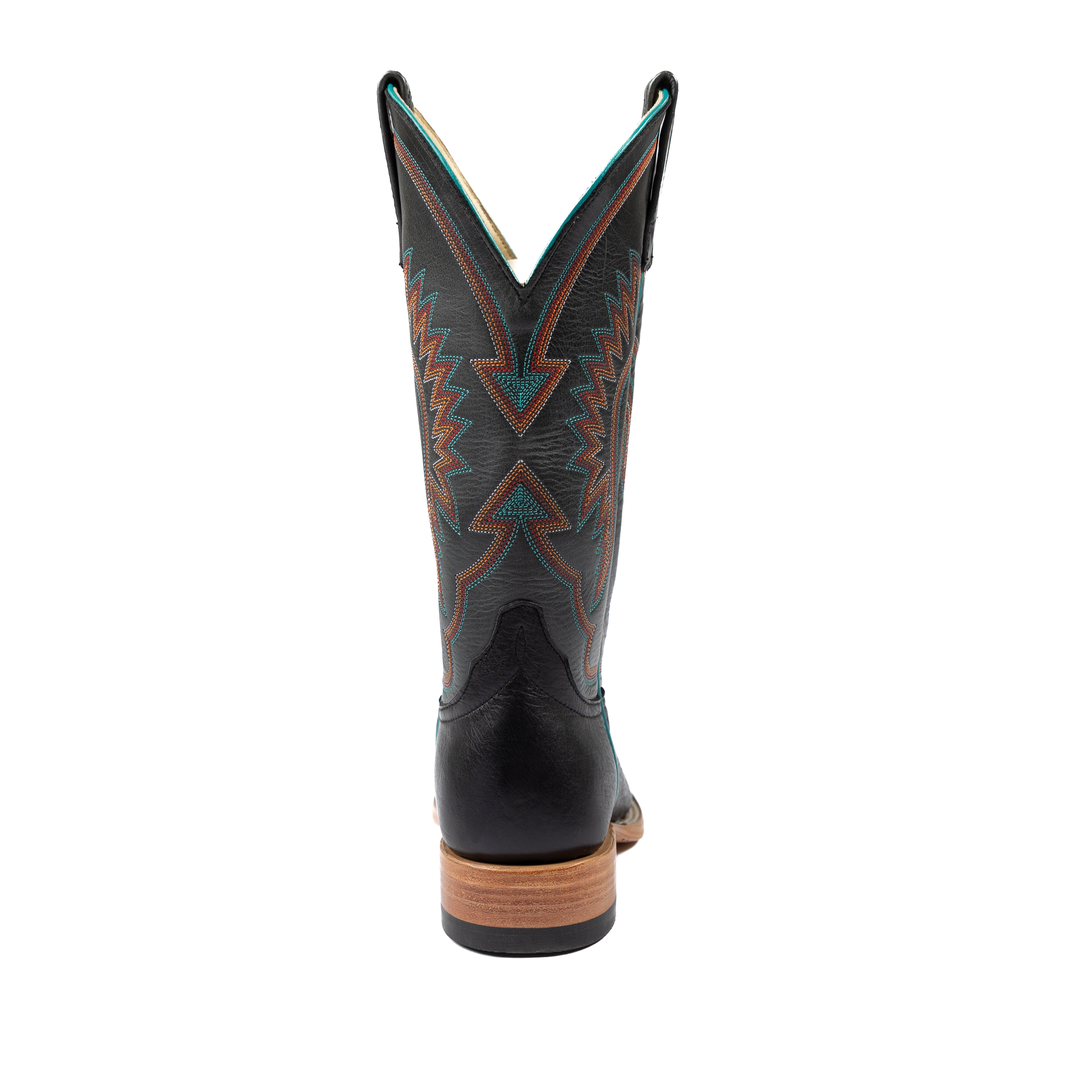 Women's Macie Bean 12" Black Smooth Ostrich M2010
