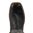 Women's Macie Bean 12" Black Smooth Ostrich M2010