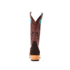 Women's Macie Bean Chocolate Suede with 13" Bone Explosion Top M9509 - Crazy House Western Wear