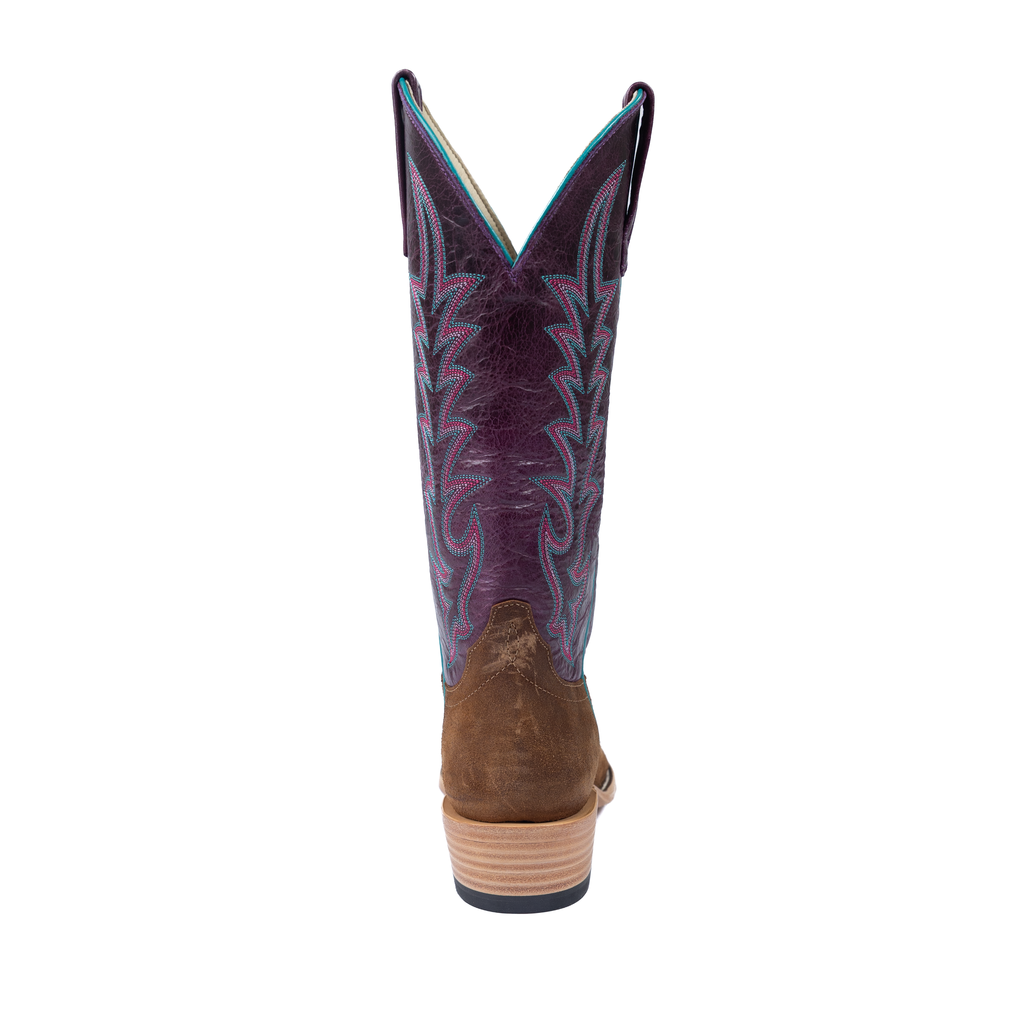 Women's Macie Bean Waxy Commander Snuff with 13" Purple Nashville Top M9527