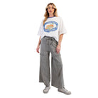 Women's Mineral Washed Terry Knit Pants EB41308