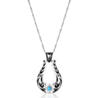 Women's Montana Silversmiths Callie's Turquoise Trail Necklace NC6166