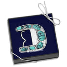 Women's Montana Silversmiths Clear Blue Sky Turquoise Buckle 55010