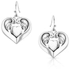 Women's Montana Silversmiths Fierce Hearts Earrings ER6103