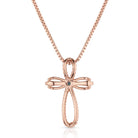 Women's Montana Silversmiths His Grace Cross Necklace NC6394
