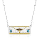 Women's Montana Silversmiths Longhorn Trails Necklace NC6145