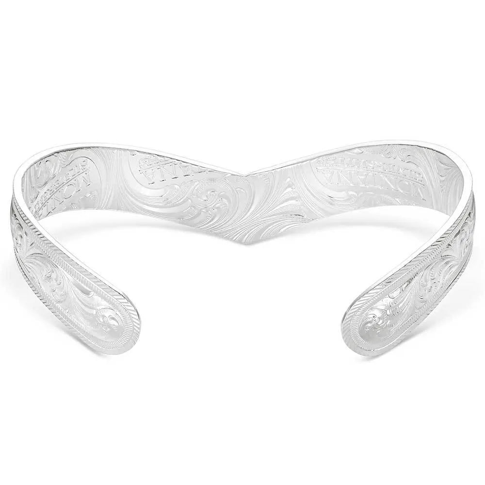 Women's Montana Silversmiths Out West Elegance Cuff Bracelet BC6168