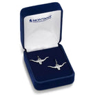 Women's Montana Silversmiths Out West Longhorn Earrings ER6139