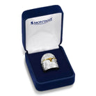 Women's Montana Silversmiths Out West Ring With Longhorn RG155-384S