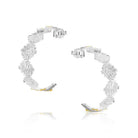 Women's Montana Silversmiths Painted Sky Hoop Earrings ER6154