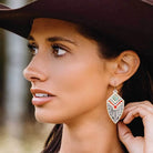 Women's Montana Silversmiths Southwest Aura American Made Earrings AMER6059