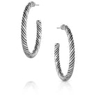 Women's Montana Silversmiths Subtle Style Hoop Earrings ER6033