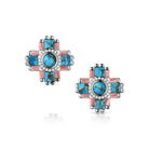 Women's Montana Silversmiths Turquoise Blush Earrings ER6323
