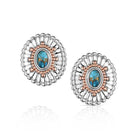 Women's Montana Silversmiths Turquoise Sunburst Earrings ER6399
