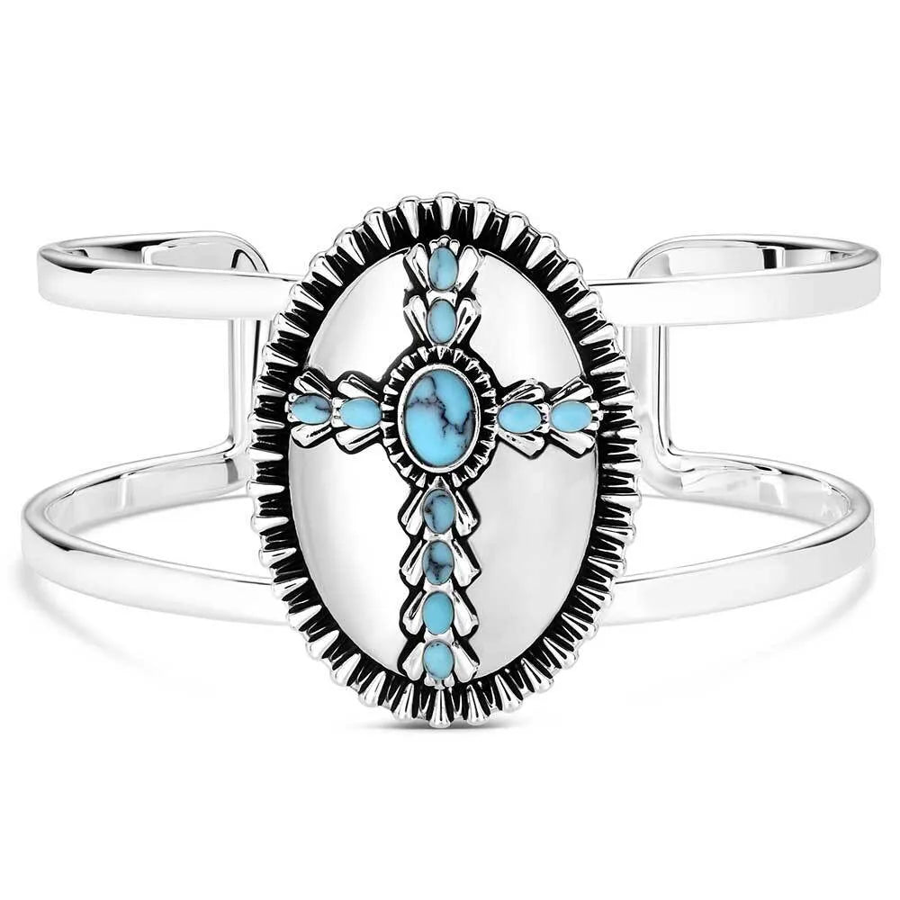 Women's Montana Silversmiths Unbroken Faith Cuff Bracelet BC6320