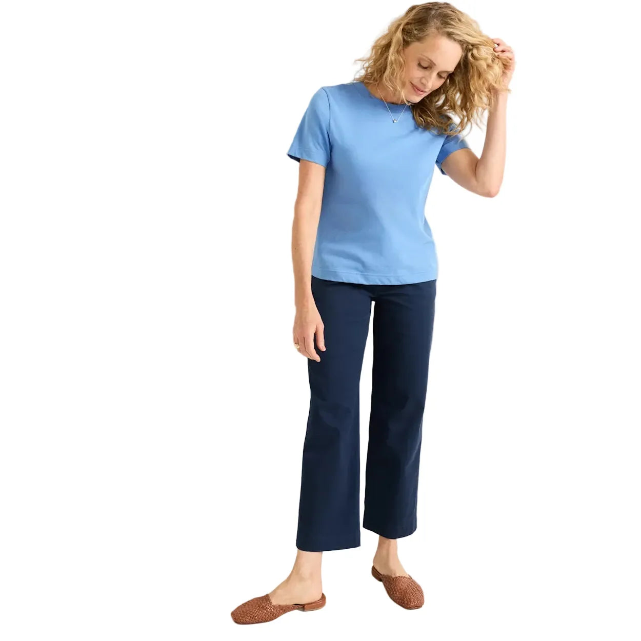 Women's Pendleton Lapis Blue Deschutes T-shirt TB360-87531