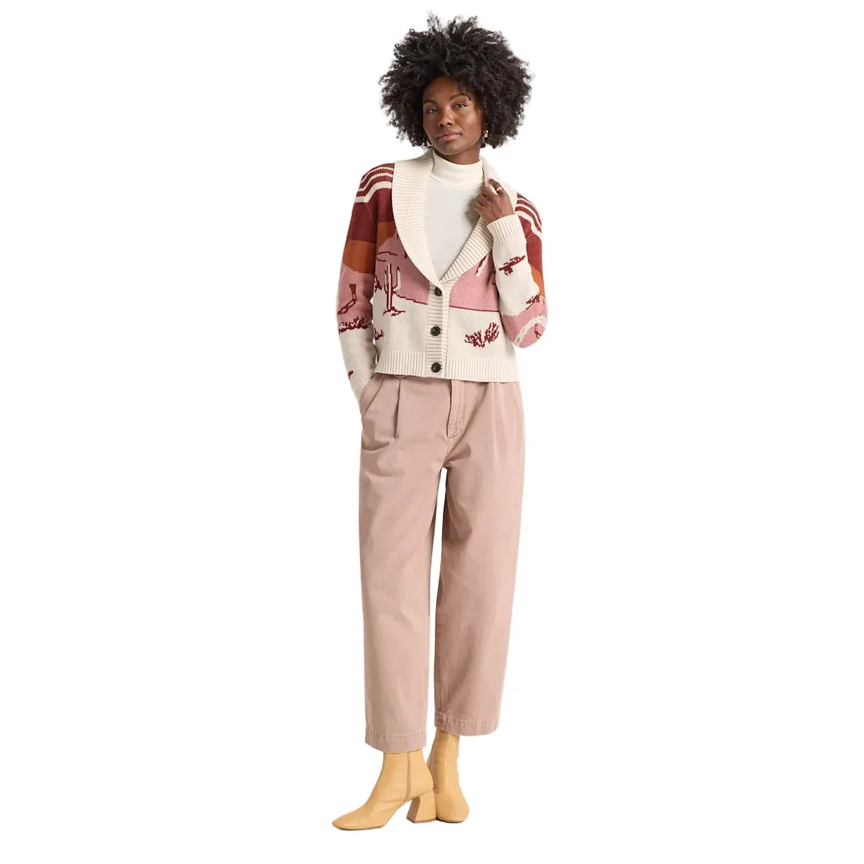 Women's Pendleton Western Scenic Cotton Cardigan TC631-87439