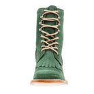 Women's R Watson 8" Teal Lacer Roughout Boot RWL8915-2 - Crazy House Western Wear