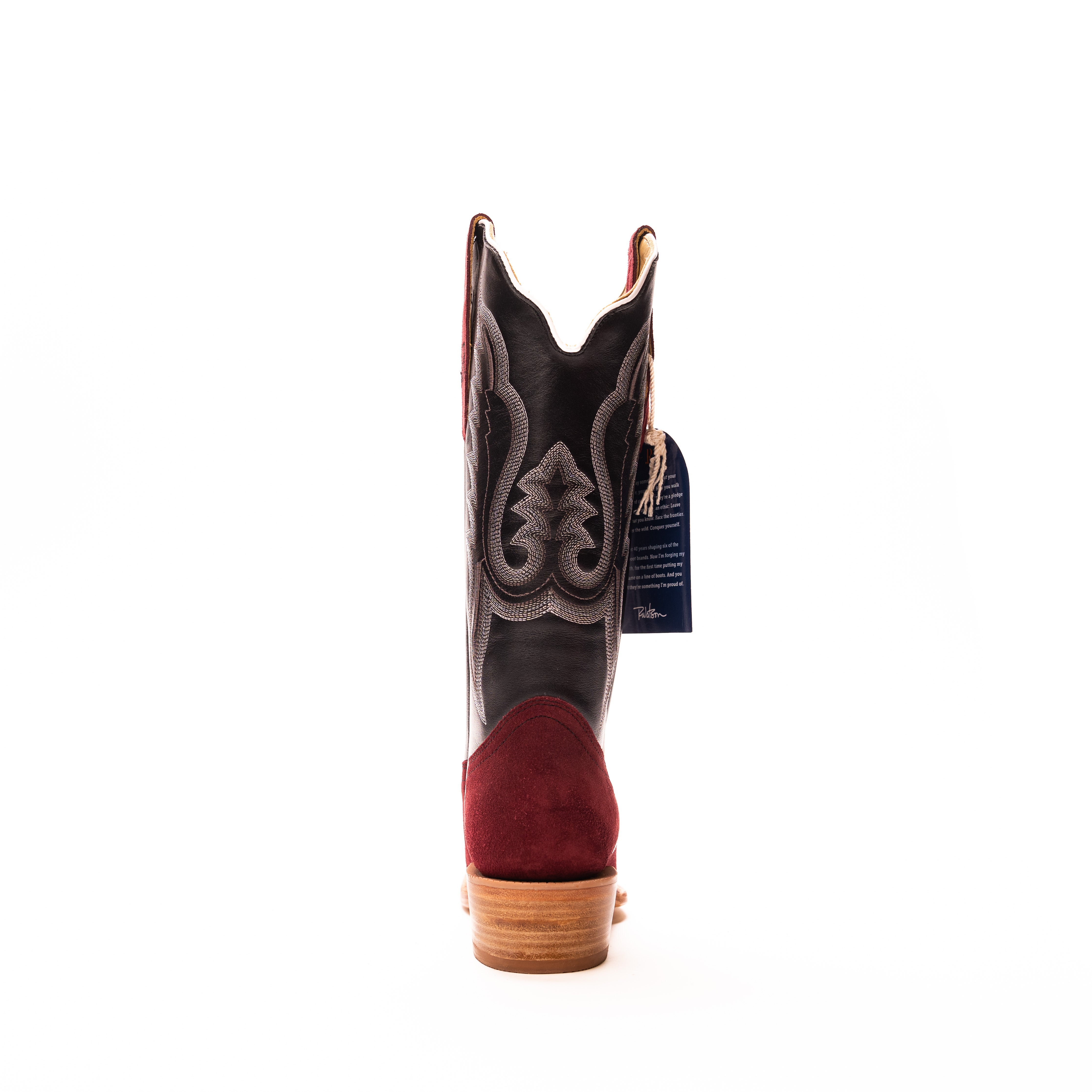 Women's R. Watson Rhubarb Roughout Narrow Square Toe Boots RWL8411