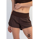 Women's Rae Mode Stretch Woven 2 In 1 Active Shorts P6235