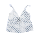 Women's Rhythm Blue and White Patterned Cami Top