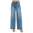 Women's Risen High Rise Wide Leg Jeans PW21600
