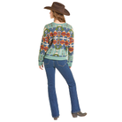 Women's Rock and Roll Aztec Sweater BW32T07003