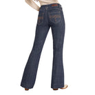 Women's Rock and Roll Mid Rise Boot Stitch Trousers BW5MD05329 - Crazy House Western Wear