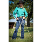 Women's SanJac Teal Long Sleeve Performance Shirt