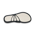 Women's Sanuk Black Wave Whisper Flip Flops 1234584-BLK