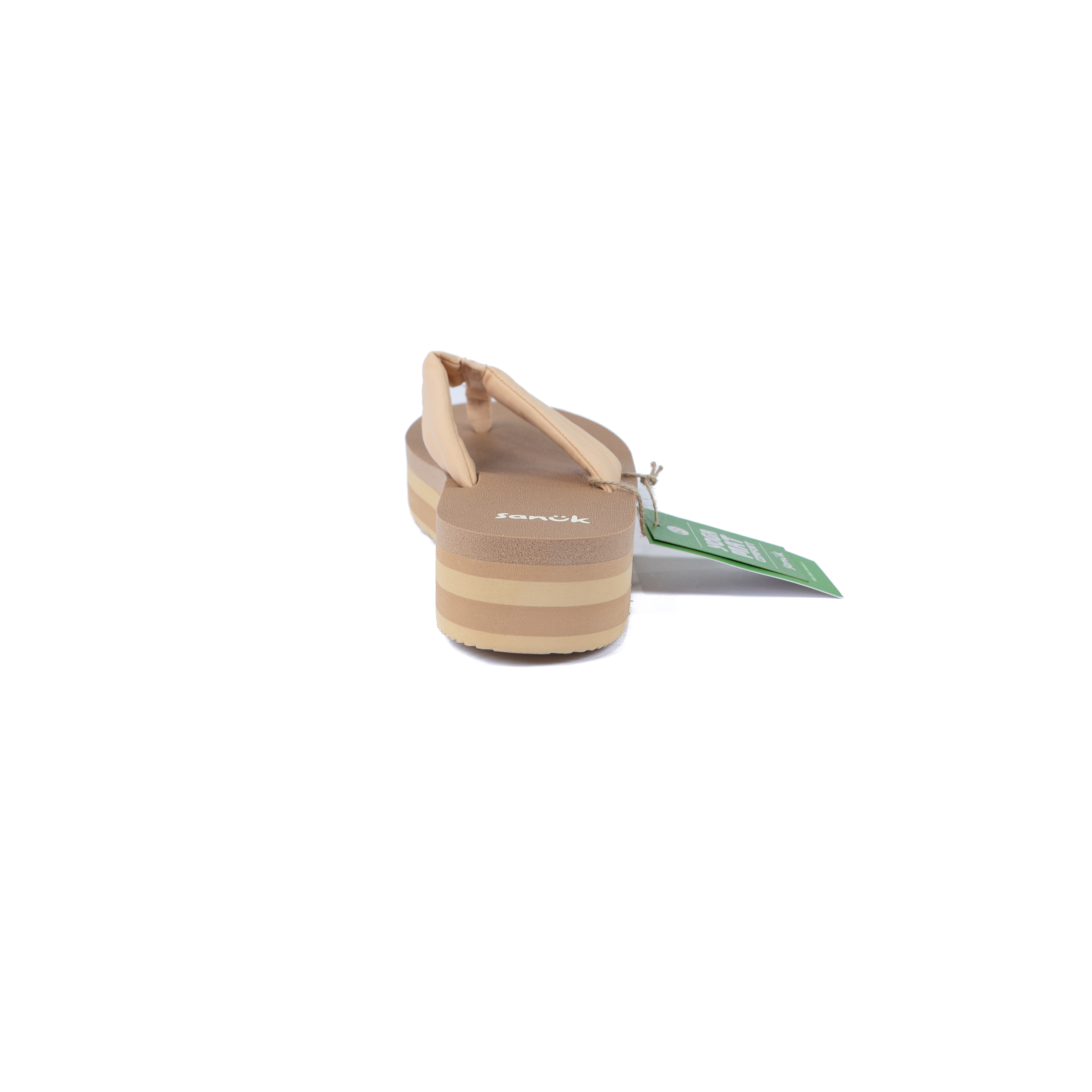 Women's Sanuk Sand Platform Flip Flops 1174039-SAND