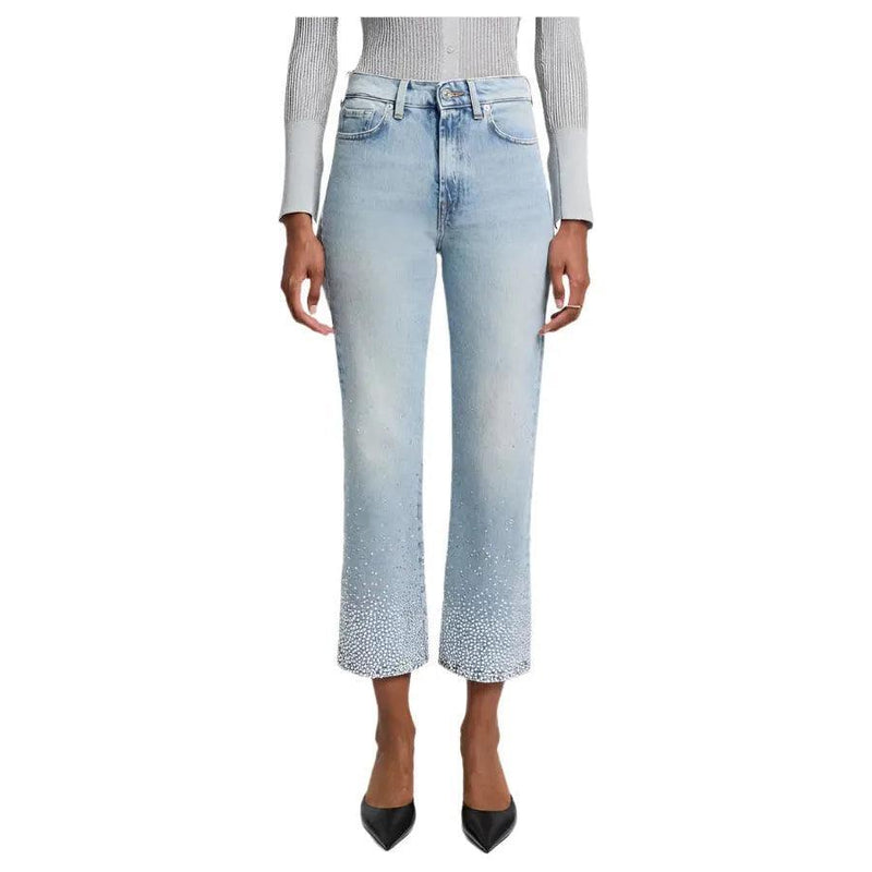 Women's Seven for All Mankind Logan Embellished Stovepipe 7U113C10-JCY - Crazy House Western Wear