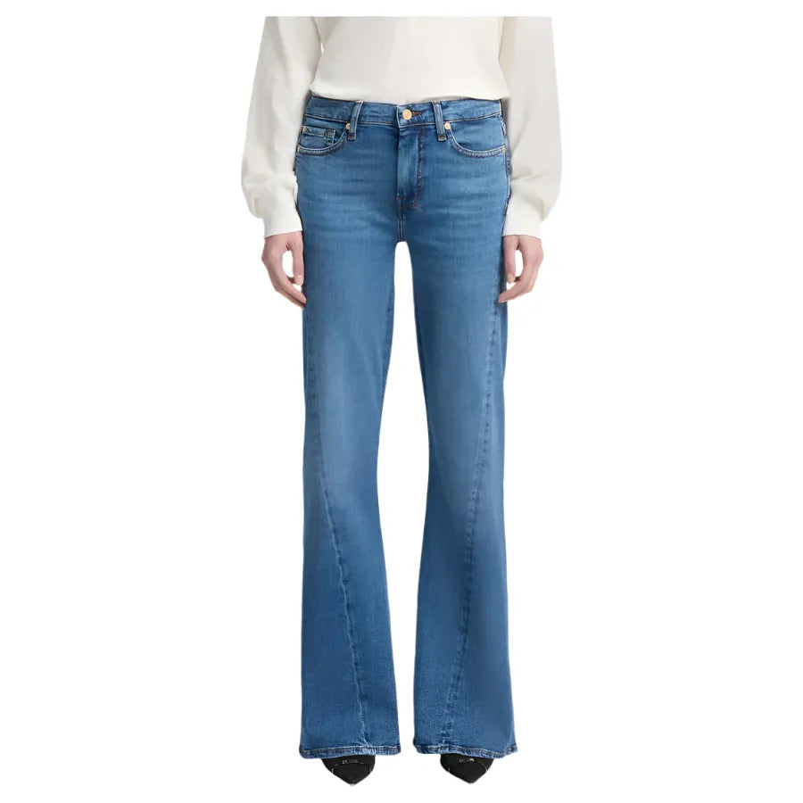 Women's Seven for All Mankind Slim Illusion Twisted Seam Dojo Jeans 7U310C12 - Crazy House Western Wear