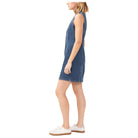 Women's Silver Denim Mini Dress L32140SIA301 - Crazy House Western Wear