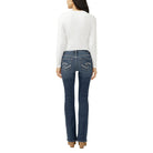 Women's Silver Suki Mid Rise Bootcut Jeans L93719ECF384