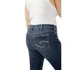 Women's Silver Suki Mid Rise Bootcut Jeans W93719ECF384